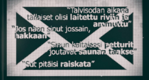 Tälläinen vihapuhe ei ole millään tasolla sallittua!